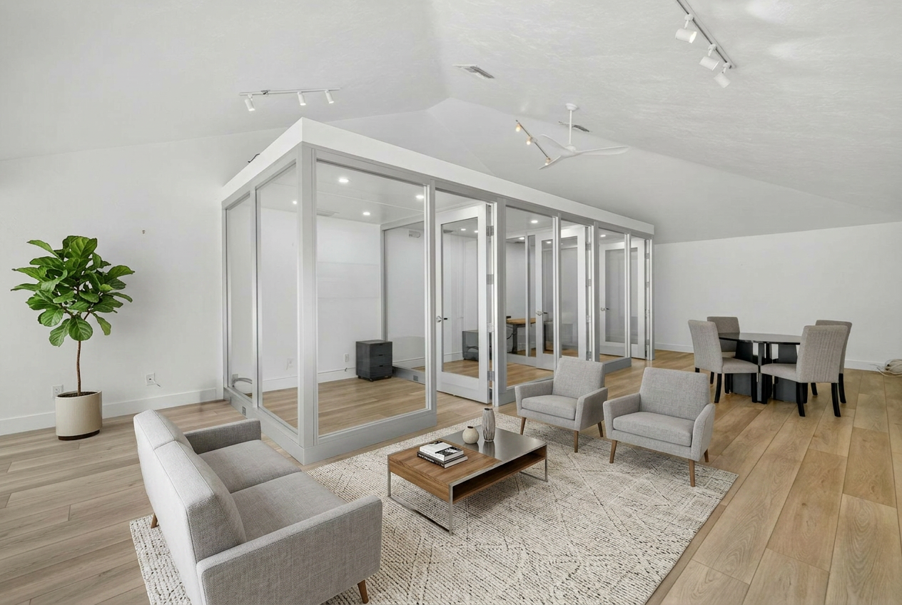 Three private offices